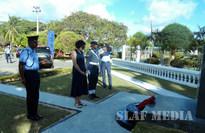 Visit of British Deputy High Commissioner to SLAF Station Koggala